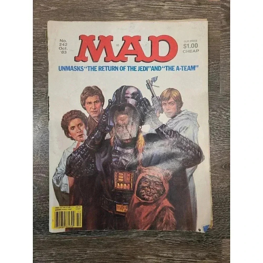 Mad magazine star wars edition 1983‎ vintage